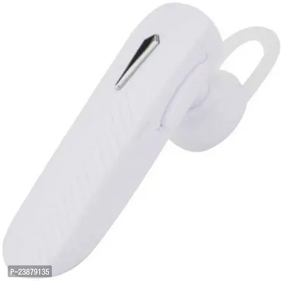 Capability For M Vo Ppos Bluetooth Bluetooth Headset  (White, In The Ear)