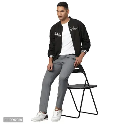 Buy Hubberholme Men Grey Slim Fit Solid Chinos - Trousers for Men 10996384  | Myntra