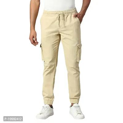 Mid Rise Drawstring Multiple Pockets Casual Cargo Pants