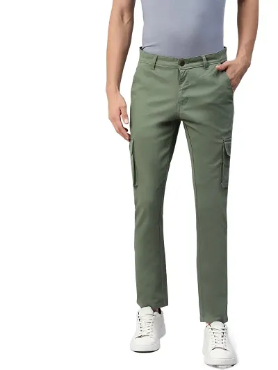 Buy Natural Cotton Straight Fit Cargo Pants for Men Online at Fabindia |  20040901