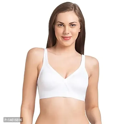 Buy juliet Women's Non Padded Solid Polyester Cotton Tshirt Bra White JB 36  WH 38D Online In India At Discounted Prices