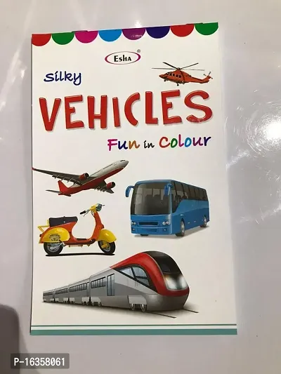 Fun In Colour - Vehicle Book For Toddlers
