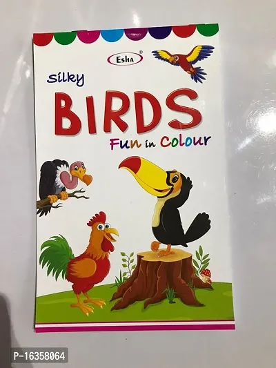 Fun In Colour -Birds Book For Toddlers