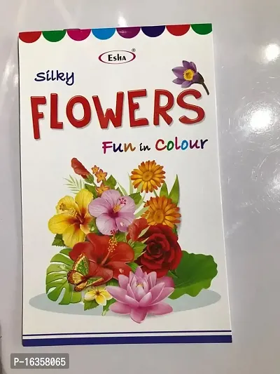Fun In Colour -Flowers Book For Toddlers