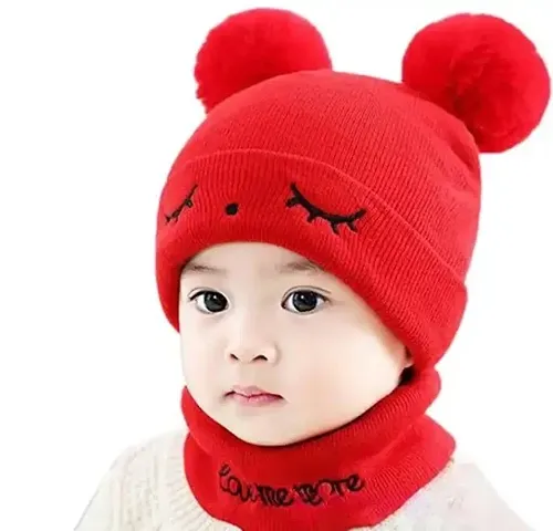 New Born Baby Boys And Baby Girls Woolen Cap