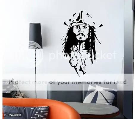 Captain Jack Sparrow Wall Stickers