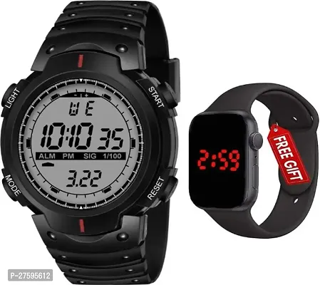 Combo pack of digital sports watch for boys and girls men and women