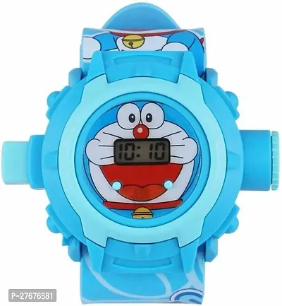 Cartoon character projector digital watch for boys and girls