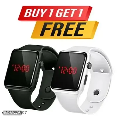 Combo pack of digital sports watch/band for boys and girls-thumb0