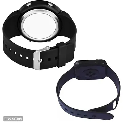 Combo pack of digital sports watch with colorful rings-thumb4