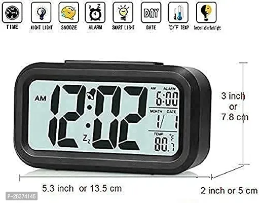 Digital Alarm Clock With Date and Temperature-thumb5