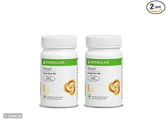 Herbalife Afresh Powder - 50 g (Lemon, Pack of 2)-thumb0