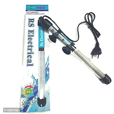 RS Electrical Fully Automatic 100 Watts High Glass Aquarium Heater with Standby Light Indicator and auto on/Off Facility Imported-thumb0