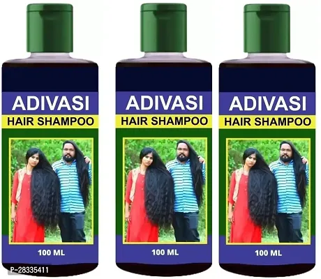 Adivasi Herbal Shampoo 300Ml Pack Of 3-thumb0