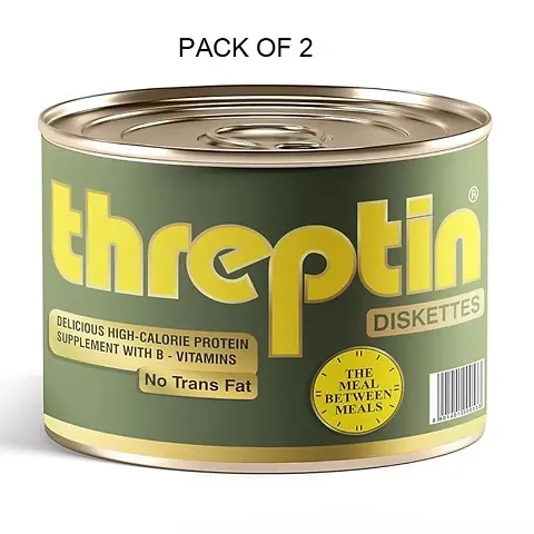 Threptin Protein Diskettes Healthy Snacks for Men and Women - 275g(PACK OF 2)