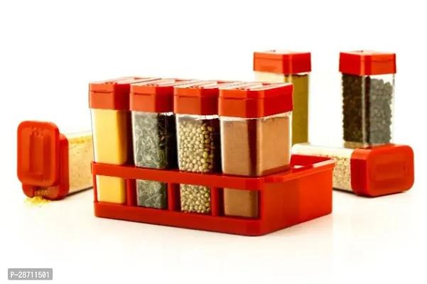 Airtight Spice Storage Jar Masala Box Pack Of 8-thumb5