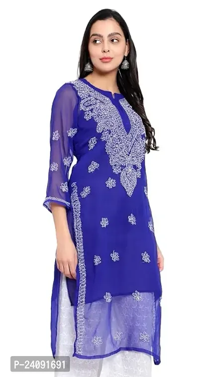 Stylish Fancy Designer Net Kurta For Women