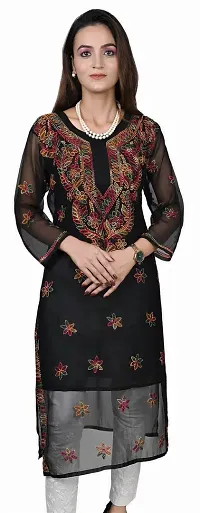 Stylish Fancy Designer Net Kurta For Women