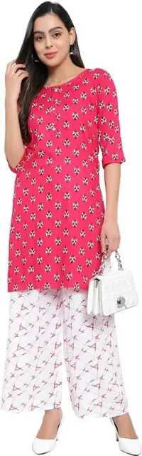 Stylish Fancy Designer Synthetic Kurta With Bottom Wear Set For Women