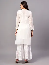 COMPUTERIZED WHITE MIRROR  DORI KURTI-thumb1