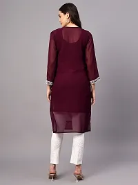 COMPUTERIZED MAROON  MIRROR  DORI KURTI-thumb2