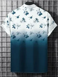Men Regular Fit Printed Spread Collar Casual Shirt-thumb2