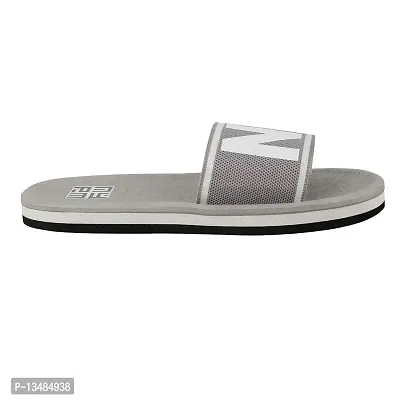 Men Casual Slides Slippers & Flipflops Comfortable and Skid Resistant For Men Grey- 10 Uk/India-thumb5