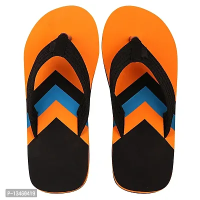 APPE free to be casual Men Casual Slipper Flipflop Orange 9 UK/India-thumb2