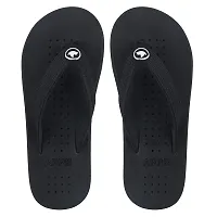 Women Casual Slides Slippers & Flipflops Comfortable and Skid Resistant For Women Black- 4 Uk/India-thumb1