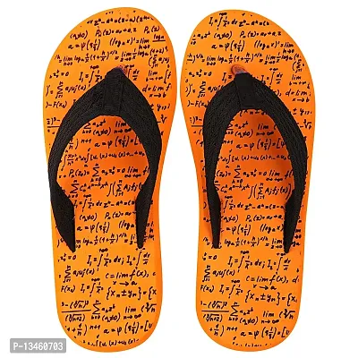 APPE free to be casual Men Casual Slipper Flipflop Orange 6 UK/India-thumb2