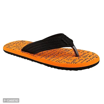 APPE free to be casual Men Casual Slipper Flipflop Orange 6 UK/India-thumb0