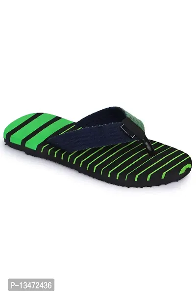 APPE Casual Flipflop Slippers For Mens/Boys, Color-Green-thumb0