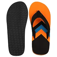 APPE free to be casual Men Casual Slipper Flipflop Orange 9 UK/India-thumb2