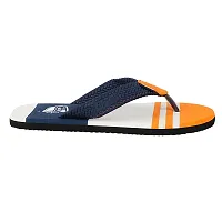 APPE Men's NavyOrange Comfortable and stylish Flip-flops, Slip-on, Outdoot Casual Slippers for Daily Use-thumb1