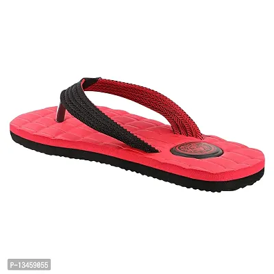 Appe Men's RedBlack 00490 Comfortable and Stylish Flip-flops, Slip-on, Outdoor Casual Slippers for Daily use-thumb4