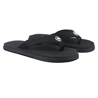 Women Casual Slides Slippers & Flipflops Comfortable and Skid Resistant For Women Black- 4 Uk/India-thumb4