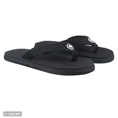 Women Casual Slides Slippers & Flipflops Comfortable and Skid Resistant For Women Black- 4 Uk/India-thumb5