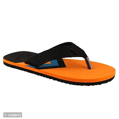 APPE free to be casual Men Casual Slipper Flipflop Orange 9 UK/India