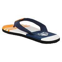 APPE Men's NavyOrange Comfortable and stylish Flip-flops, Slip-on, Outdoot Casual Slippers for Daily Use-thumb2