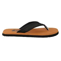 APPE Men's Tan Comfortable and stylish Flip-flops, Slip-on, Outdoot Casual Slippers for Daily Use-thumb1