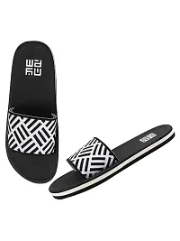 Men Slippers and flipflop Textured Stylish Latest Design-thumb1