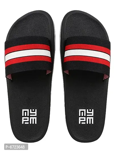 Men Slippers and flipflop Textured Stylish Latest Design-thumb0