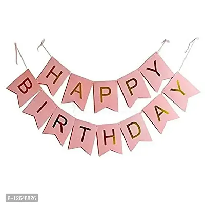 Surprises Planner Birthday Banner, Metallic Balloons, Gold Star Foil Balloons, Foil Curtain, Glue Dots, Arch Strips Birthday Decoration Set for Girls/Boys/Celebration - Pack of 36-thumb4