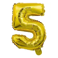 Surprises Planner Anniversary Banner, Number 5 Foil Balloons, Metallic Balloons, Arch, Glue Dot Anniversary Decoration Set for Husband/Wife/Home - Pack of 54-thumb2