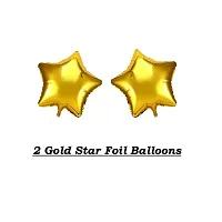 Surprises Planner Merry Christmas Banner, Star Foil Balloons, Red Green Metallic Balloons Christmas Decoration Items for Christmas Celebration - Pack of 46-thumb4