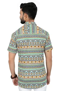 Reliable Multicoloured Polycotton Printed Casual Shirt For Men-thumb1