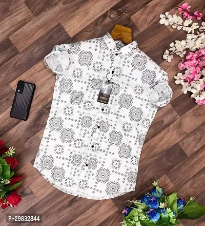 Reliable Multicoloured Polycotton Printed Casual Shirt For Men-thumb0