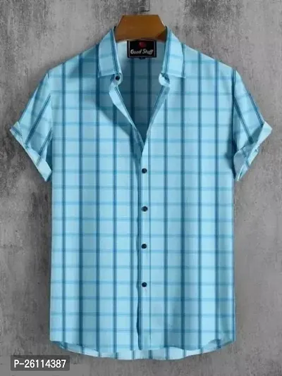 Classic Cotton Blend Casual Shirt For Men