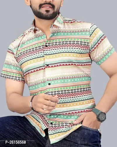 SHIVANSH CREATION MEN PRINTED CASUAL SHIRT