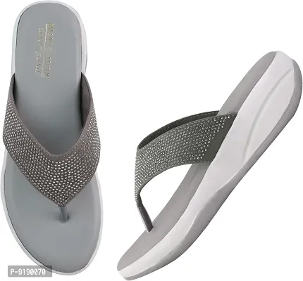Girls leather flip flops cheap
